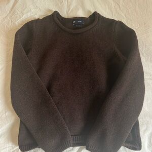 GAP womens Brown roll neck Sweater 100% cotton